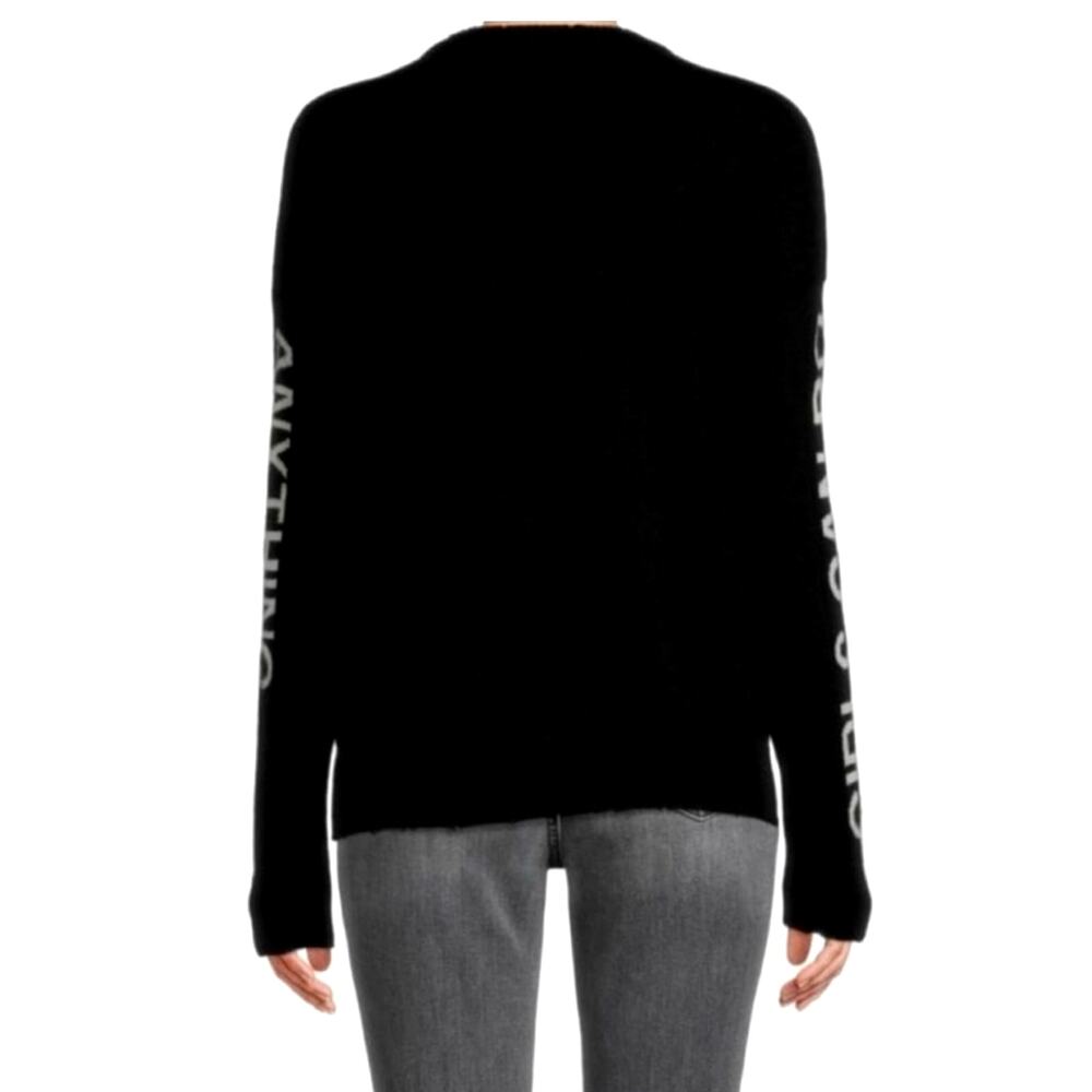 Zadig & Voltaire Cashmere Gaby Girls Can Do Anything Sweater XS - Picture 6 of 16